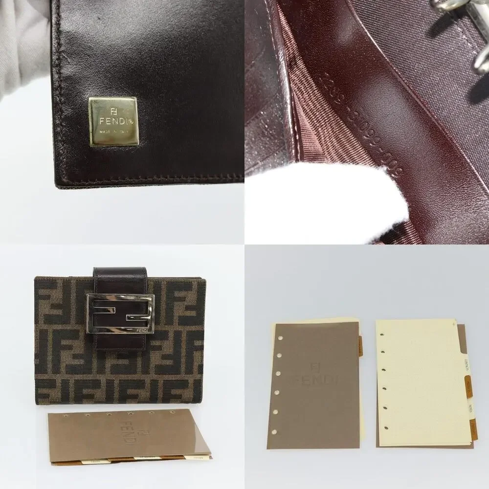 Fendi Zucca Day Planner Cover Brown